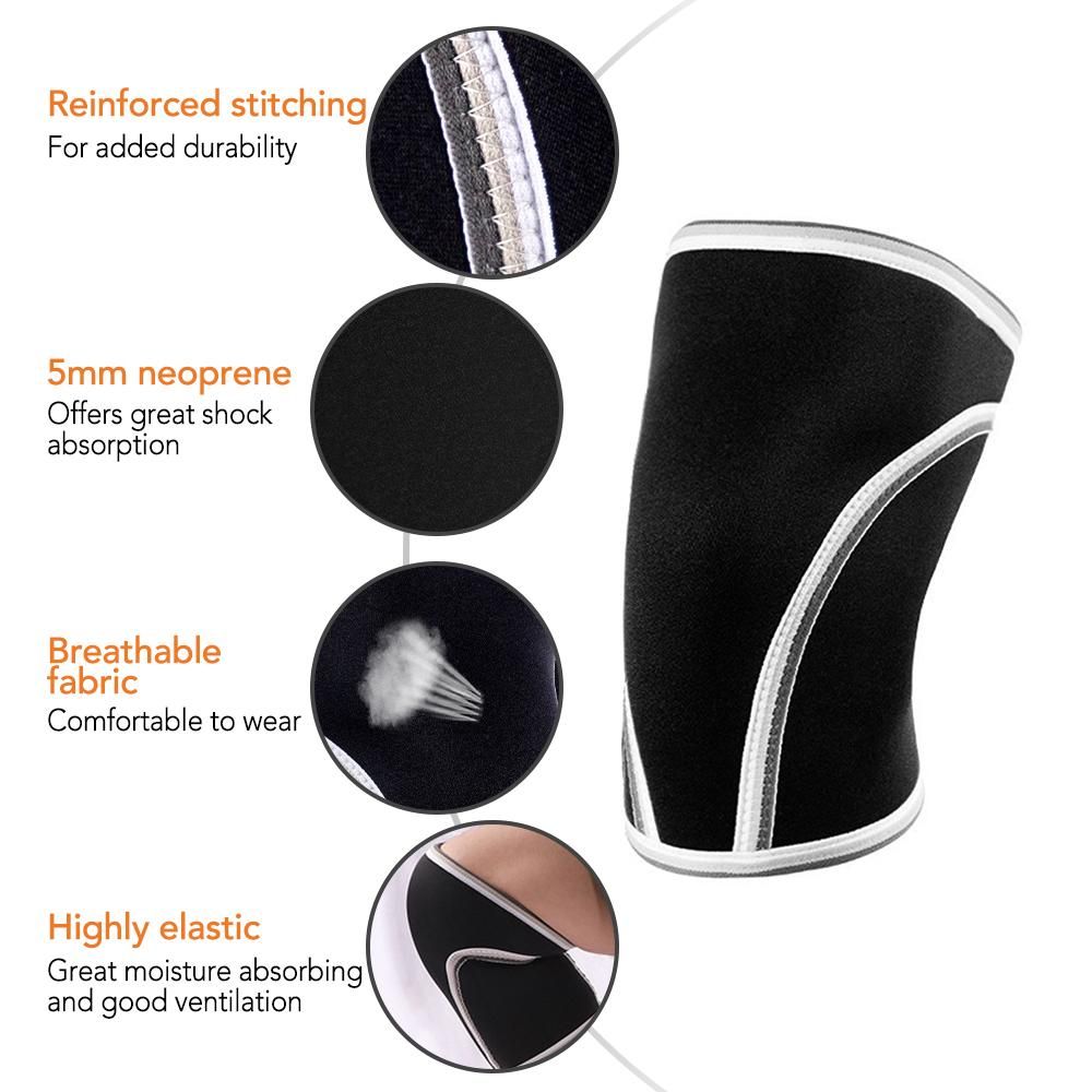 Kneepad Soft Breathable Knee Guards Elastic Knee Braces Knee Support for Volleyball Football Dance Yoga Tennis Running Cycling Mountaineering