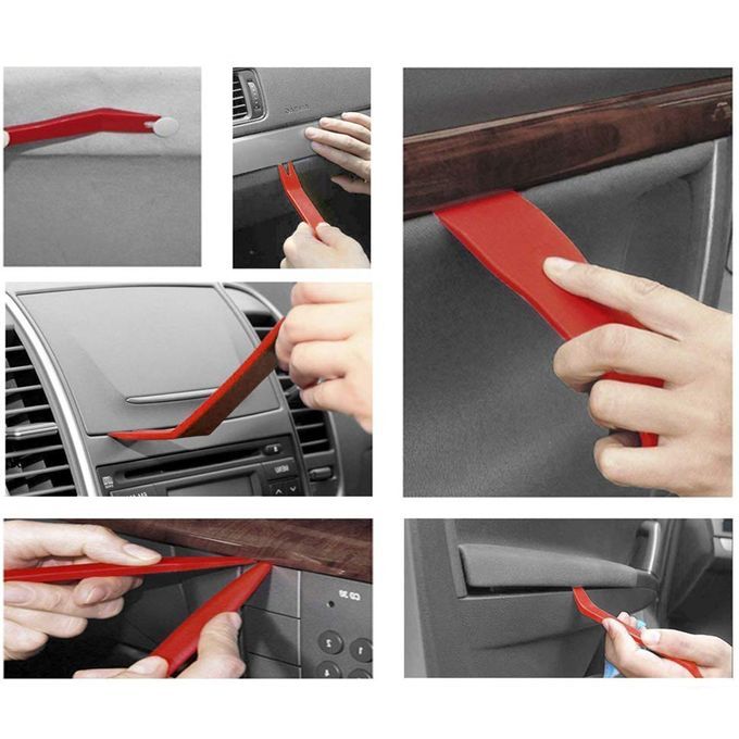 Vislone 19Pcs Trim Removal Tool Kit Auto Car Audio Radio