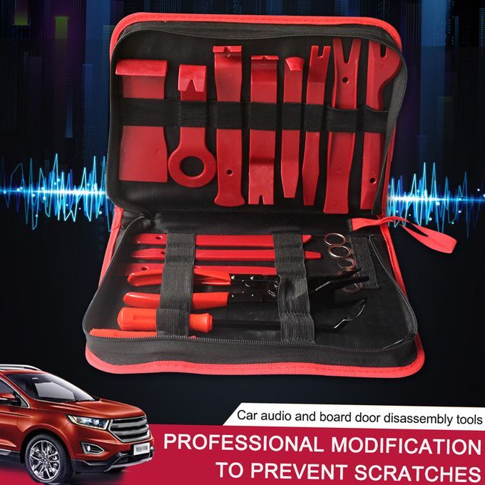 Vislone 19Pcs Trim Removal Tool Kit Auto Car Audio Radio
