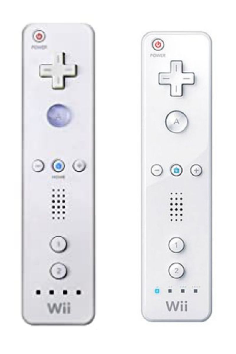 A Pair Of Wii Remote Controller ( White )
