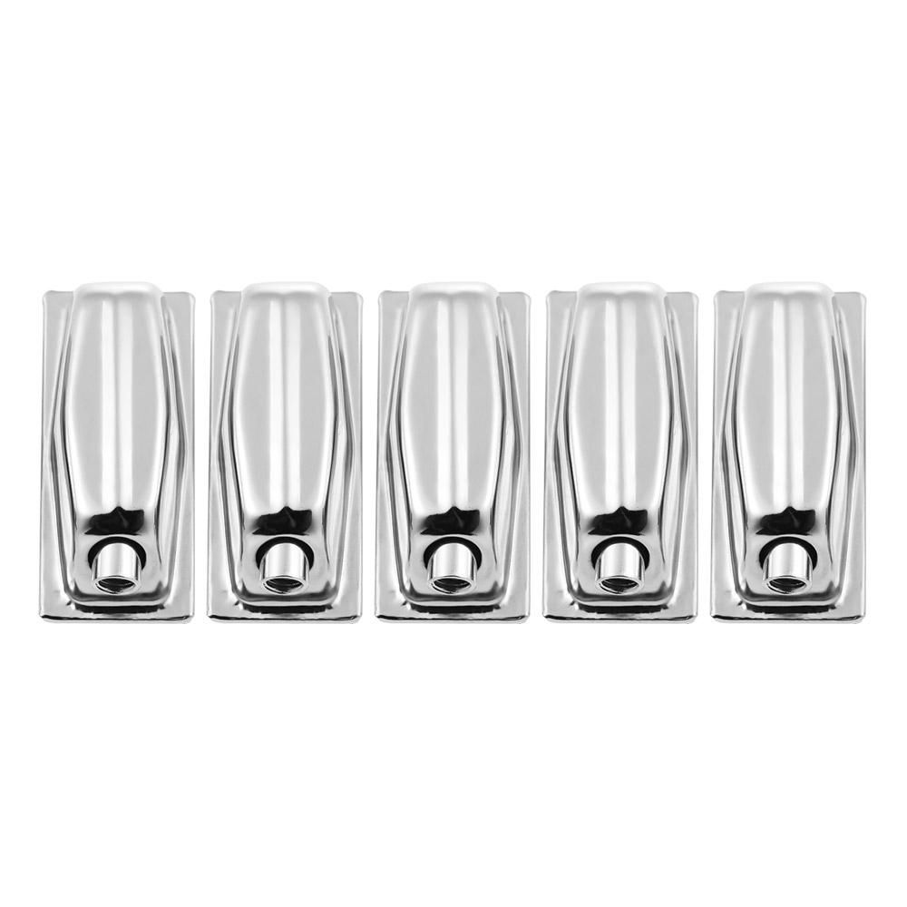 Single-end Rectangular Snare Drum Lug Claw Hooks  Ear Drum Set Parts Accessories Replacement, 5pcs/Pack
