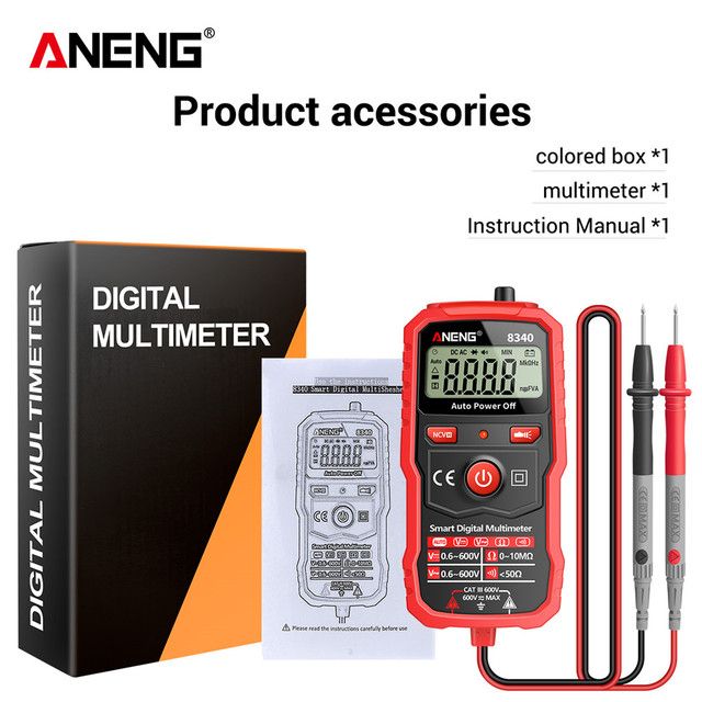 An Neng 8340min Smart Digital Multimeter Multimeters