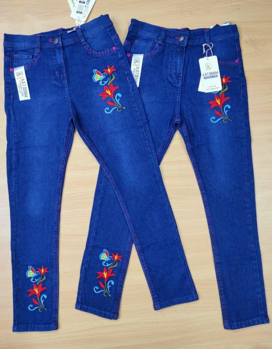 Girl's Jeans Trouser( Order 2 Sizes Up) Sizes Runs Small