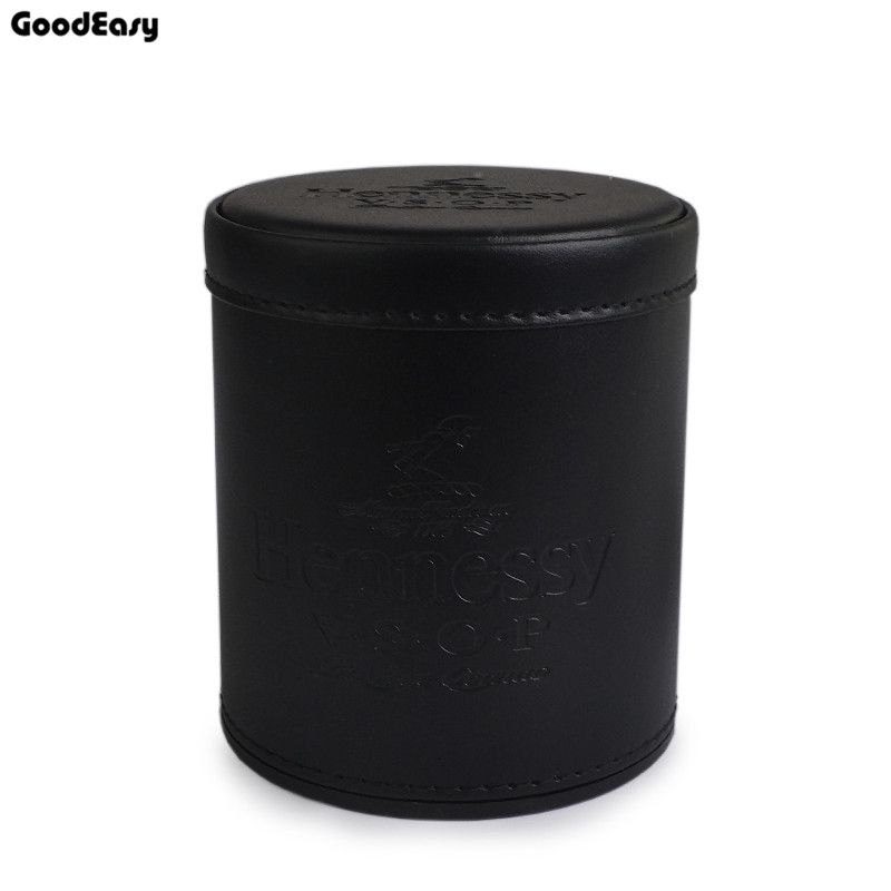 Hennessy Dice Cup Plastic With 6pcs Dices Polyhedral Dice Cup Drinking Board Game Dice Box Game