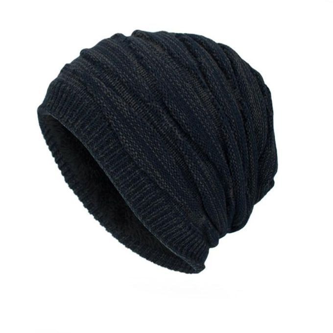 Winter Men Women Beanies Solid Color Unisex Plain-Wine Red