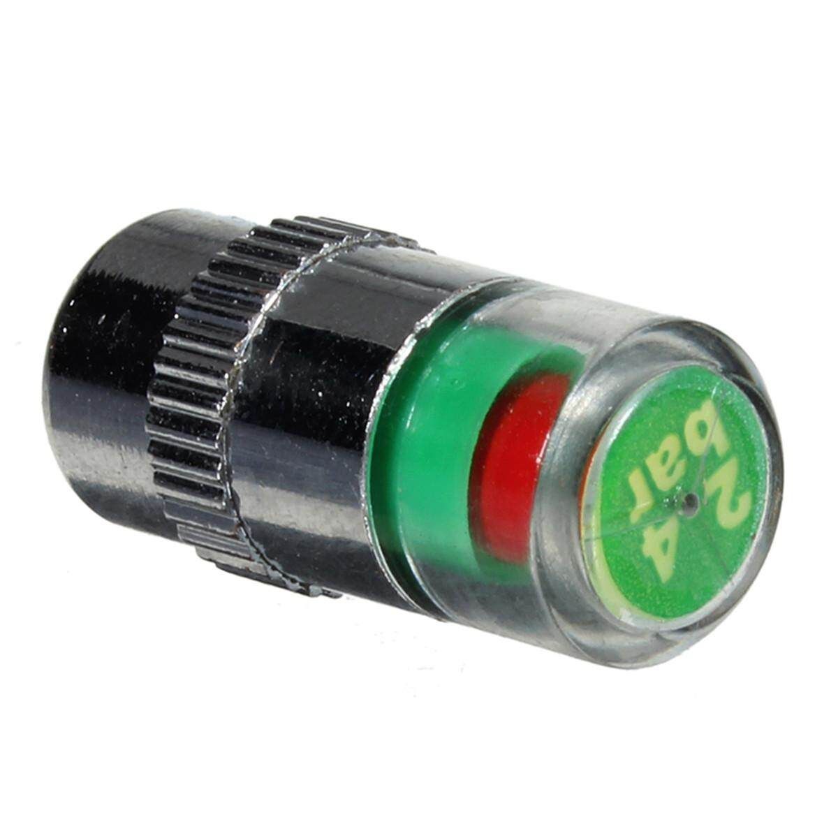Car Auto Tire Indicator Alert Valve Stem Cap Sensor 36PSI 4pcs
