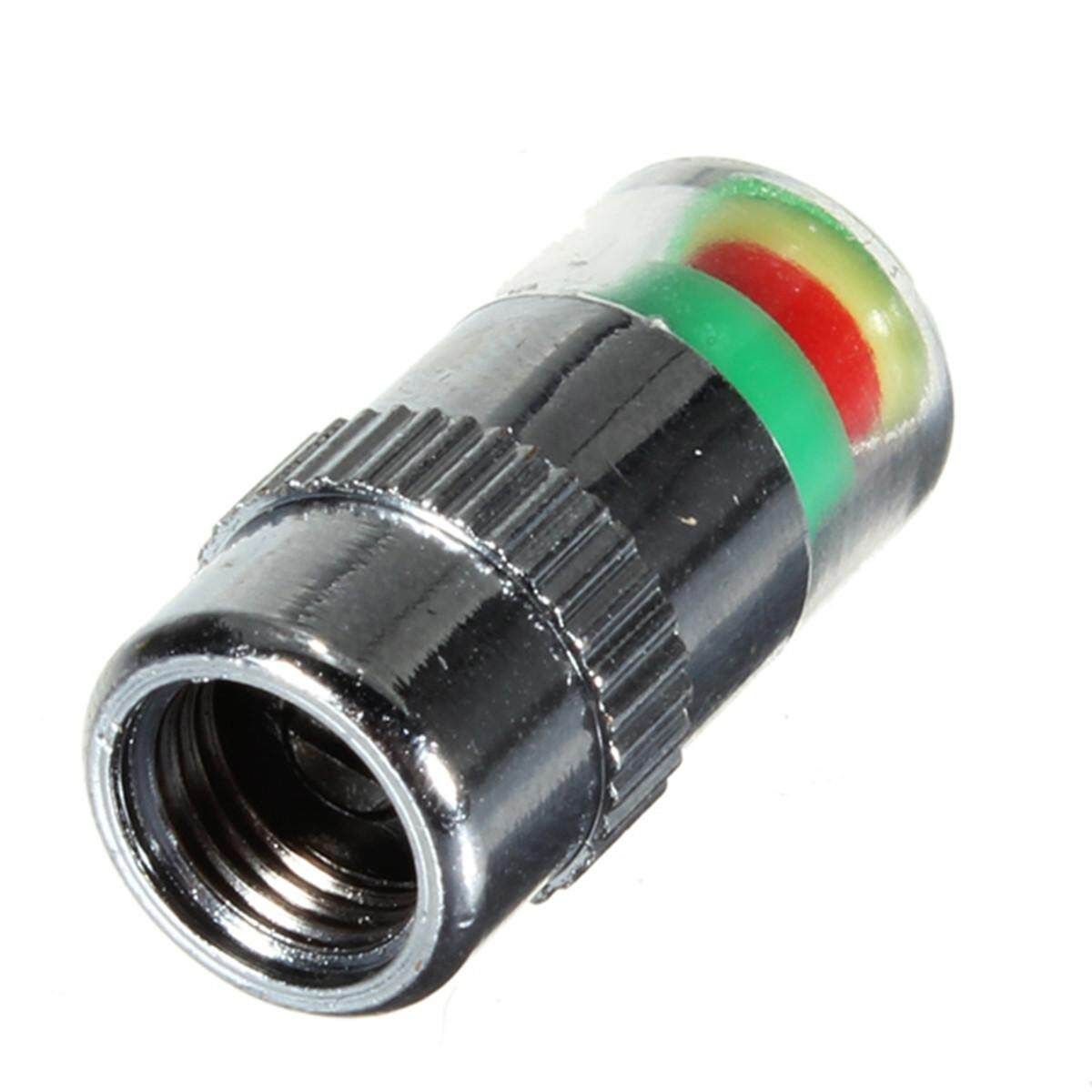 Car Auto Tire Indicator Alert Valve Stem Cap Sensor 36PSI 4pcs