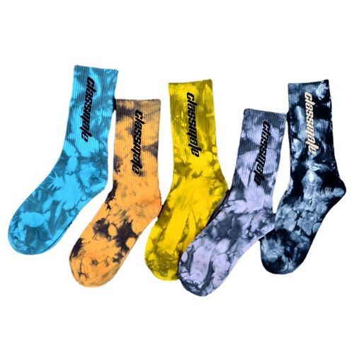 Women Men's Casual Street Socks,Basketball Hip-Hop Sports Socks（5 Pairs）