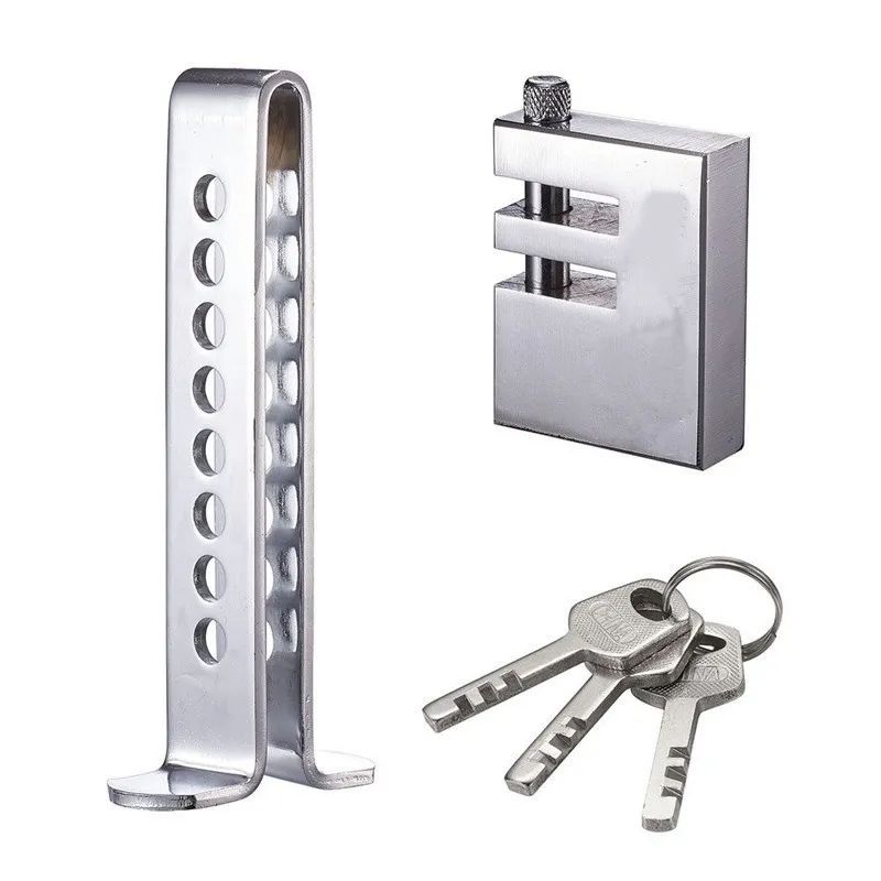 Universal Auto Car Brake Clutch Pedal Lock Alloy Steel Security Anti Theft For Cars, Truck