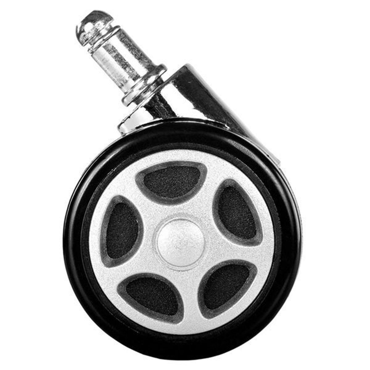 5x Office Chair Wheels Computer Desk Chair Wheels For