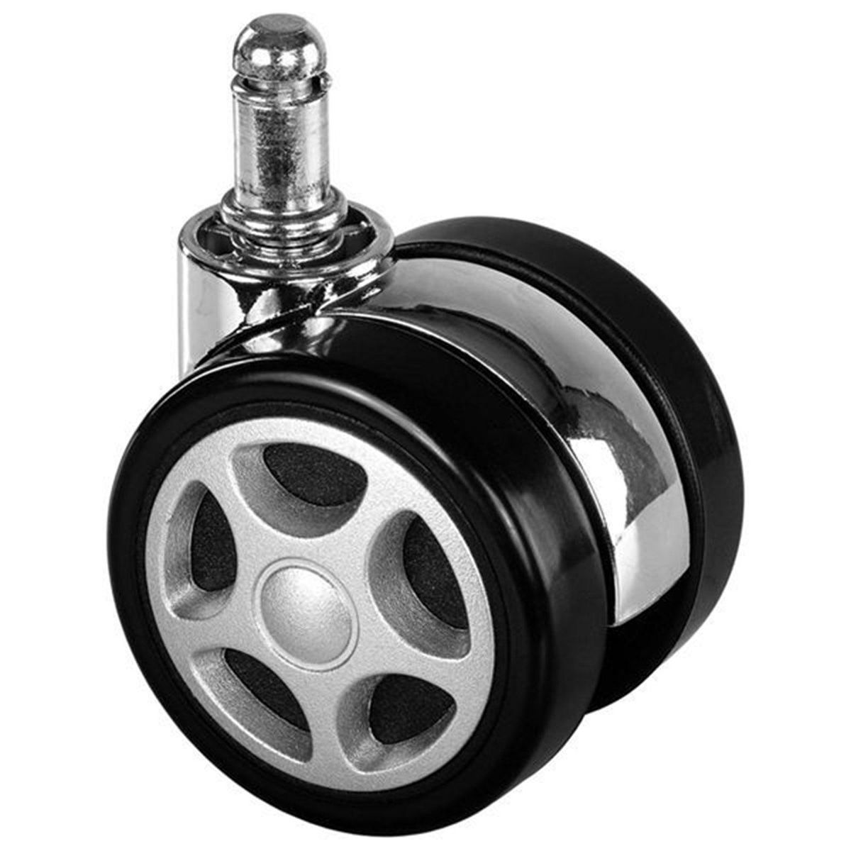 5x Office Chair Wheels Computer Desk Chair Wheels For