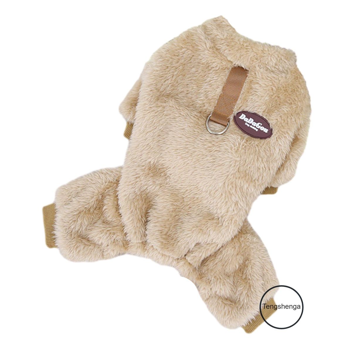 Fleeces Pet Fleeces Jumpsuit With Pull Rings Skin-Friendly