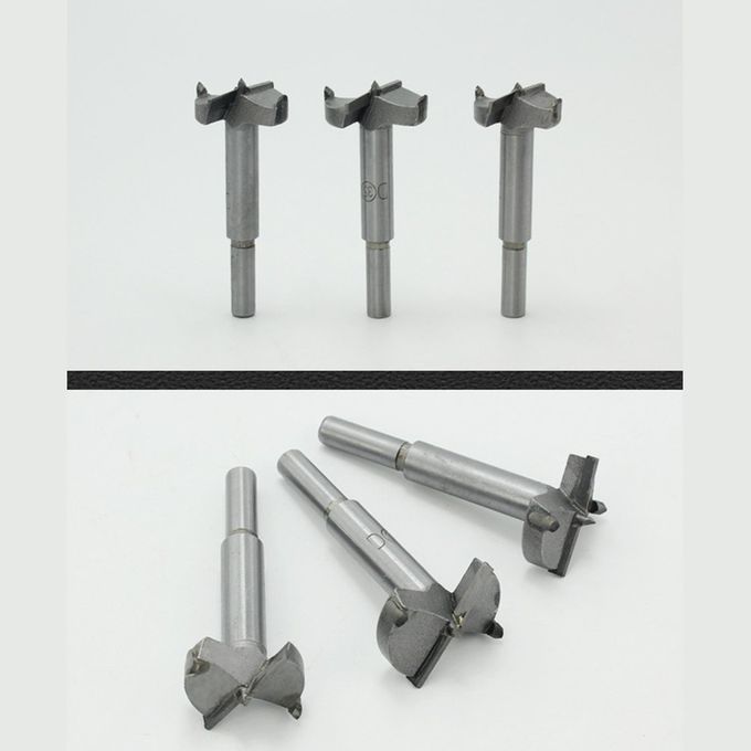Woodworking Hole Opener Hole    Utter Drill Bit Wood  Utter Tools Set-Silver-15-50mm（10PC）
