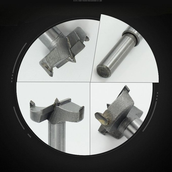 Woodworking Hole Opener Hole    Utter Drill Bit Wood  Utter Tools Set-Silver-15-50mm（10PC）