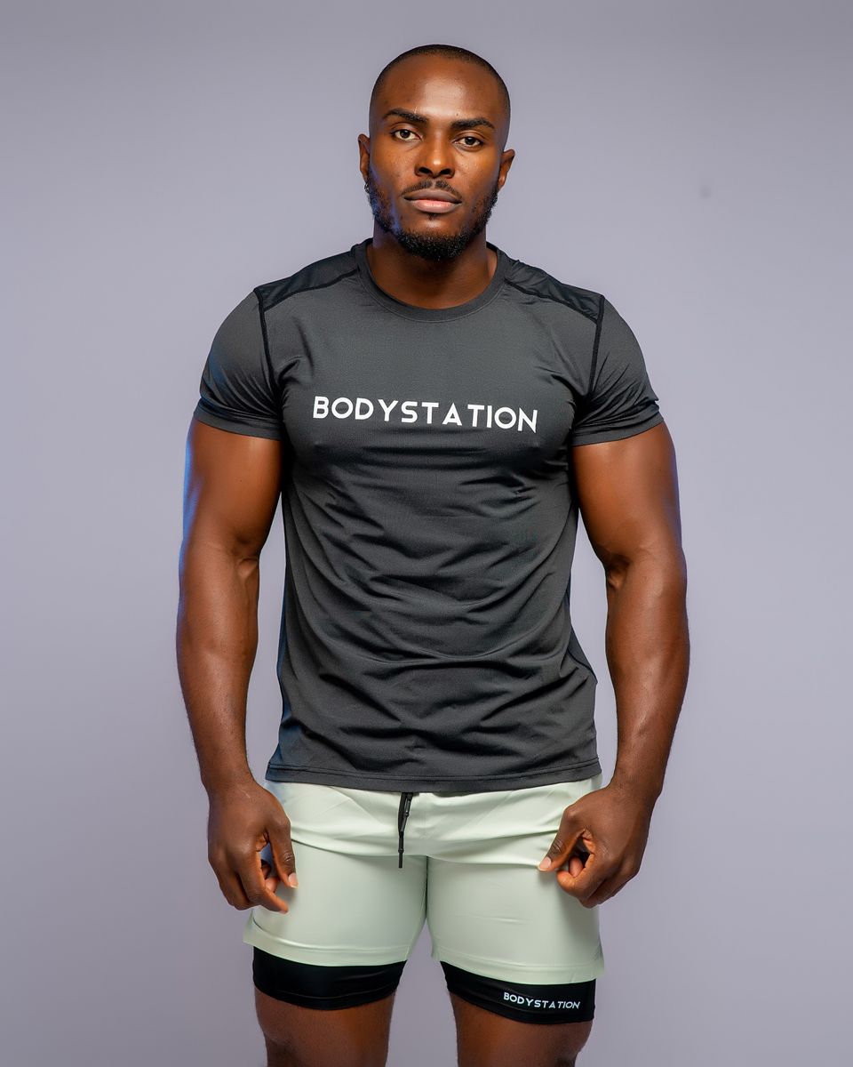 Men's Training T-Shirt - Black