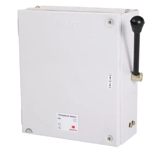 63amps 415v 4pole Manual Changeover Switch