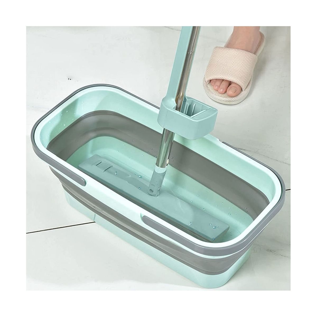 Portable Foldable Bucket Solid Basin Tourism Outdoor Clean Bucket Fishing Promotion Camping Car Wash Mop Folding Bucket