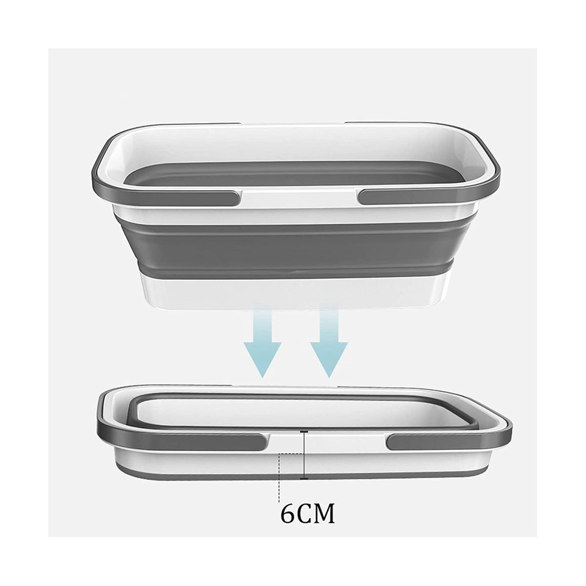 Portable Foldable Bucket Solid Basin Tourism Outdoor Clean Bucket Fishing Promotion Camping Car Wash Mop Folding Bucket