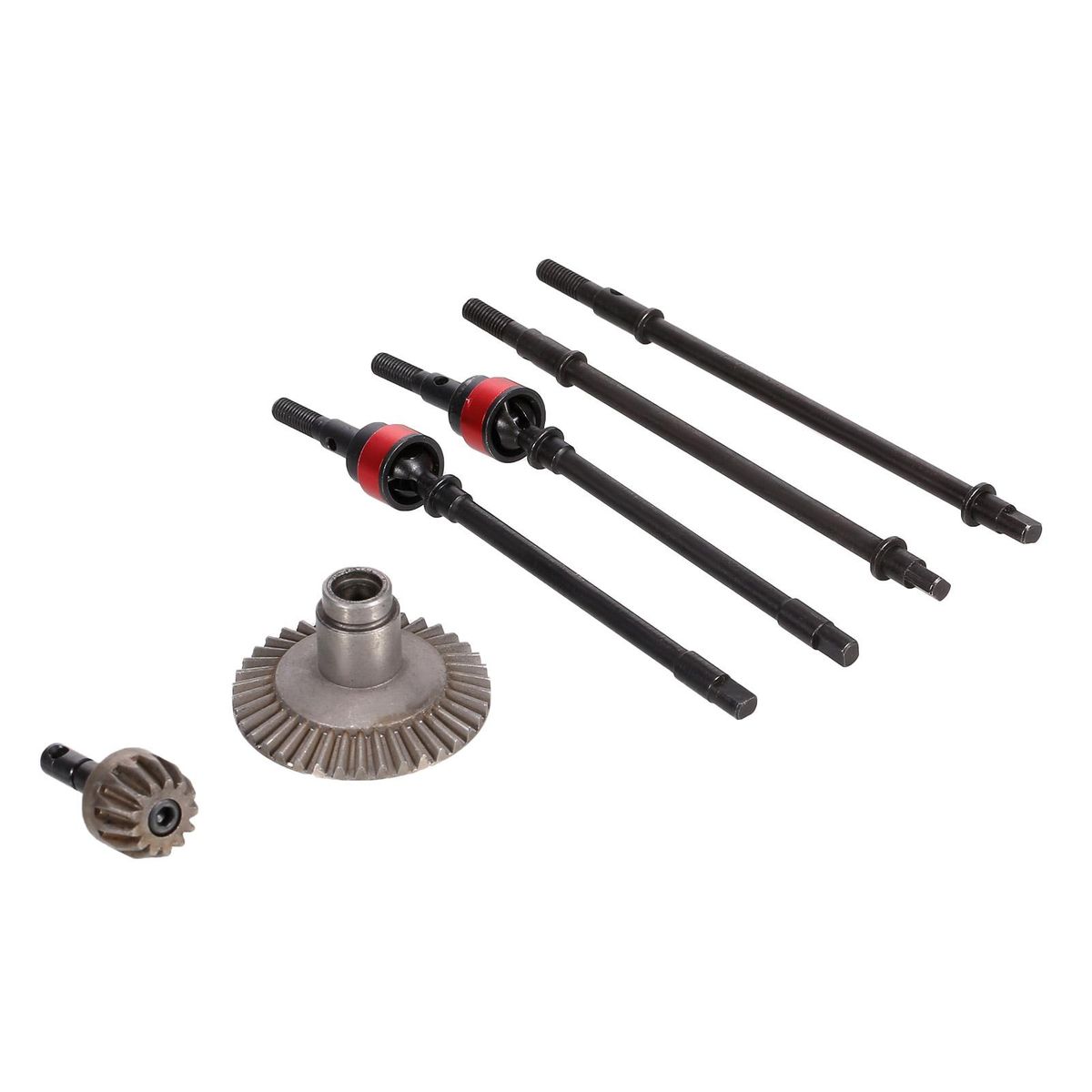 Metal Axle Dogbone Shaft Gear Compatible with 1:10 RC crawler Axial SCX10 Axle Replacement Parts