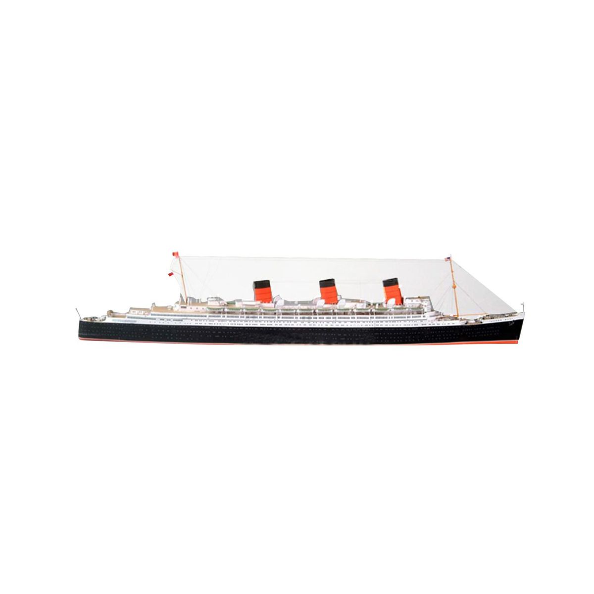 1:400 3D Puzzle Building Brain Teaser Cruiser For Shelves