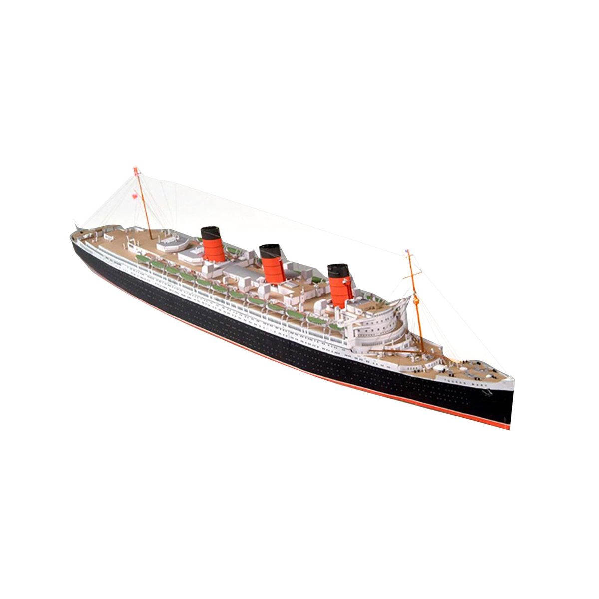 1:400 3D Puzzle Building Brain Teaser Cruiser For Shelves