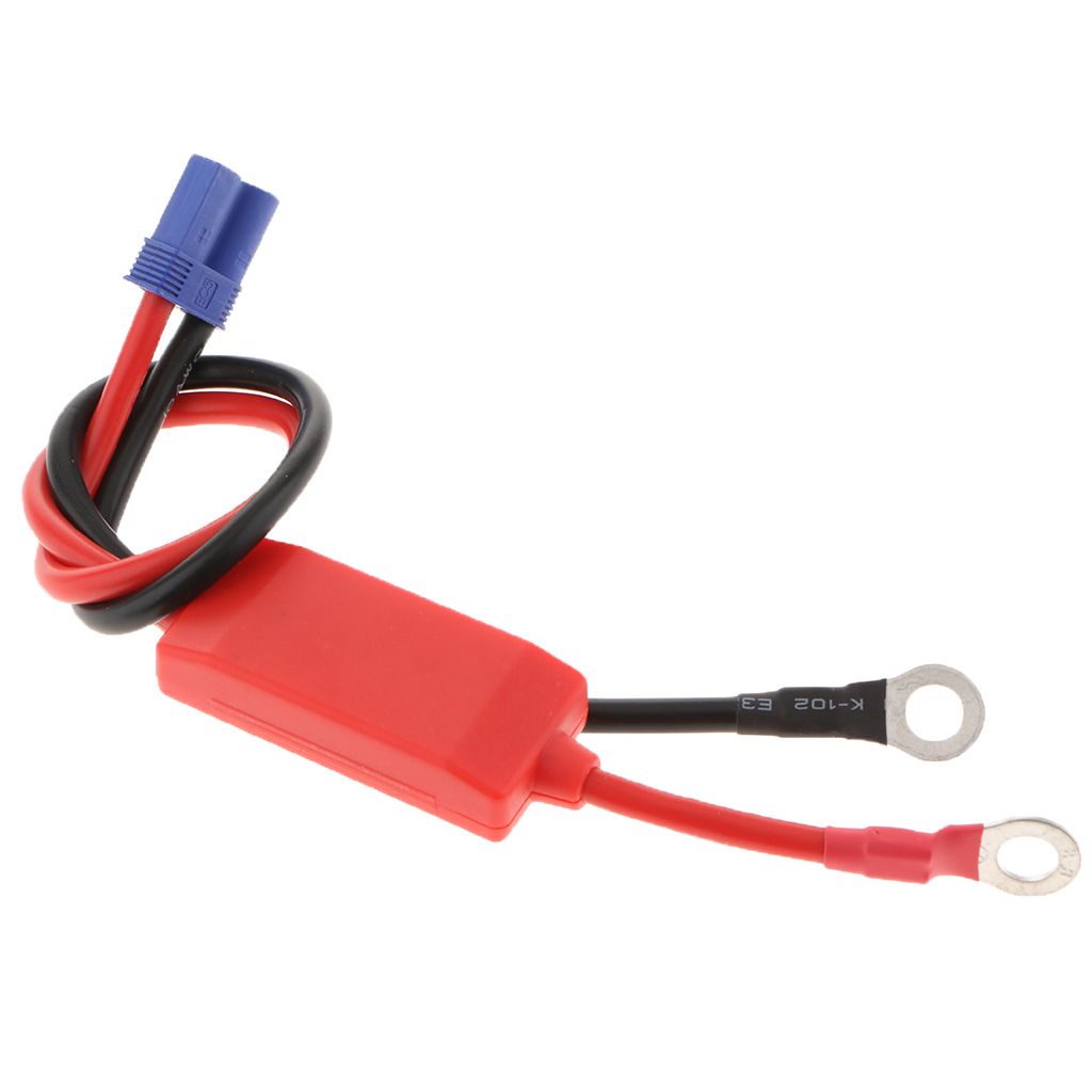 12V24V EC5 To Ring Terminal Car Emergency Power Adapter Cable 400mm