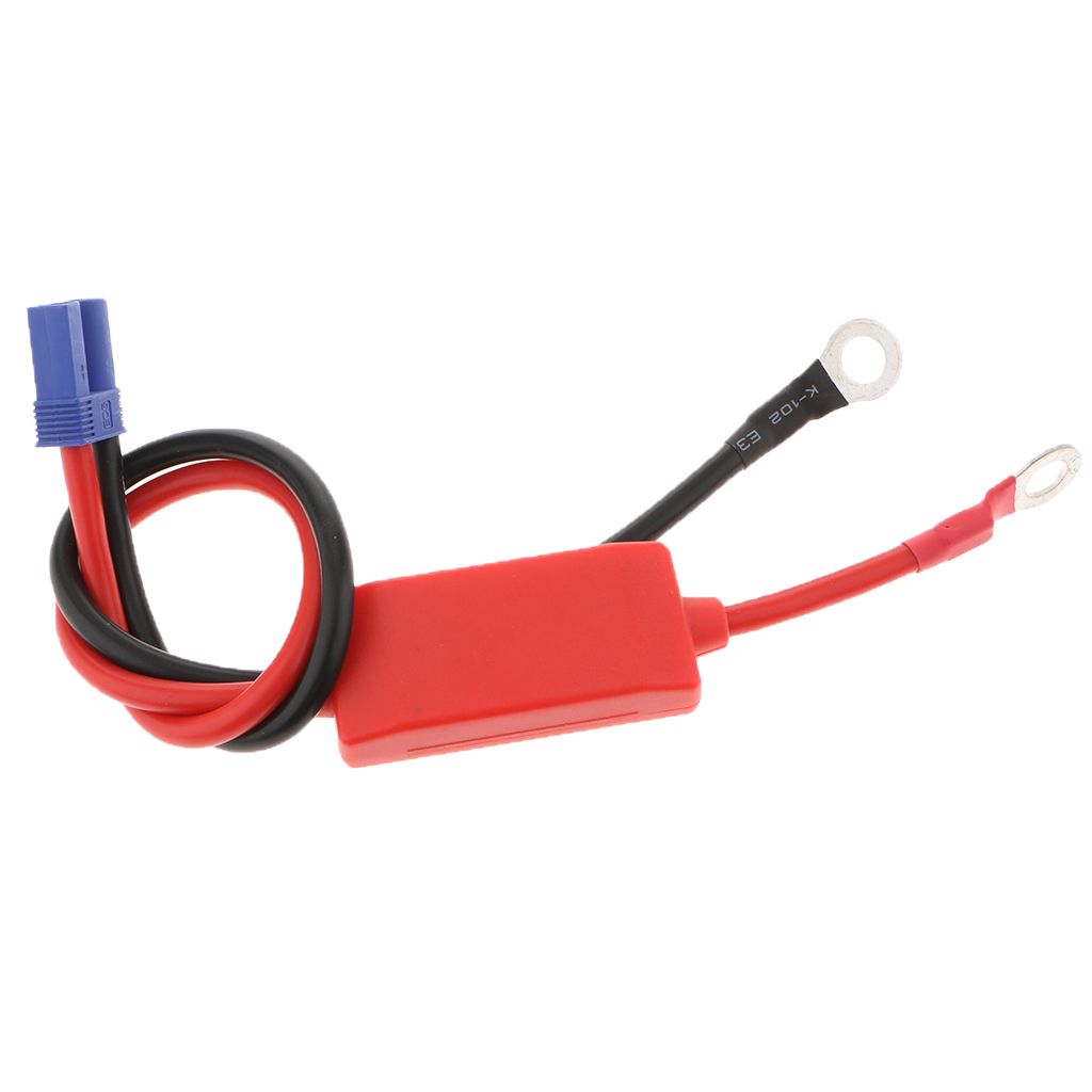 12V24V EC5 To Ring Terminal Car Emergency Power Adapter Cable 400mm