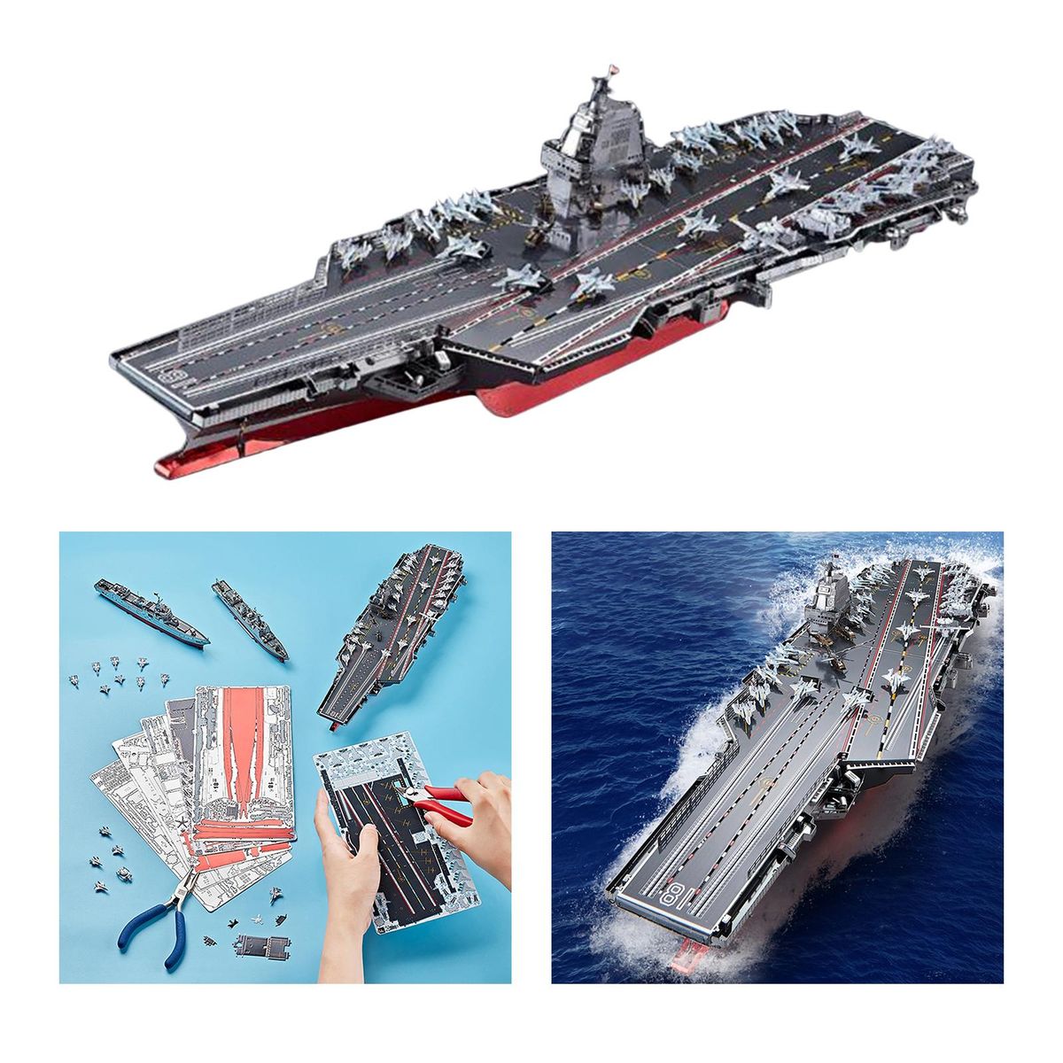 1:1000 Scale  Model Kits Scene Decoration