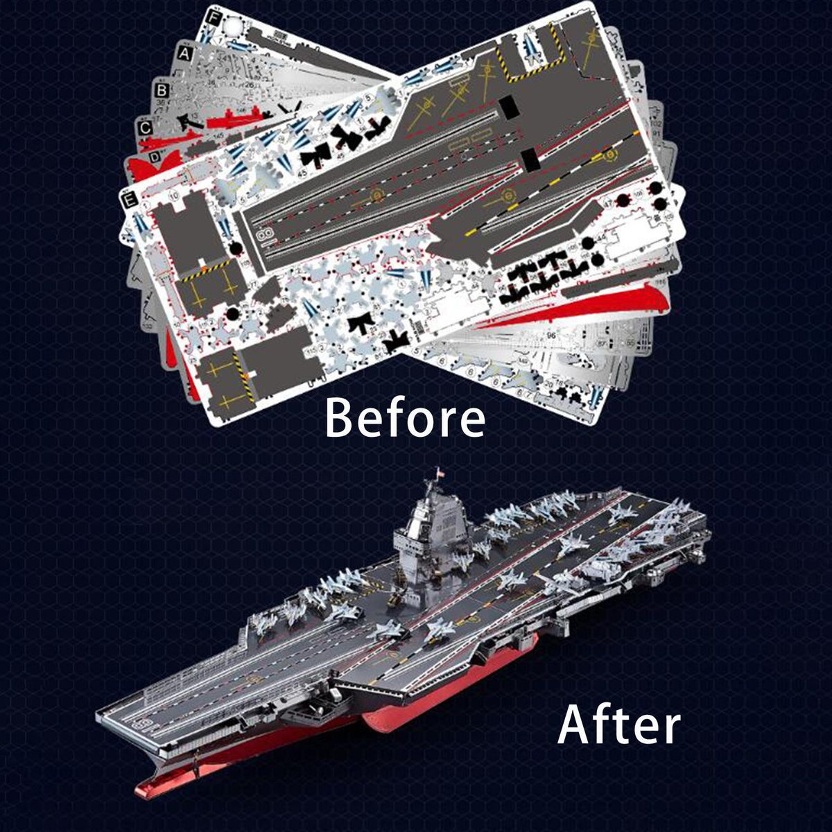 1:1000 Scale  Model Kits Scene Decoration