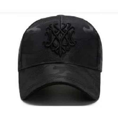 Unisex  Face Cap - Black