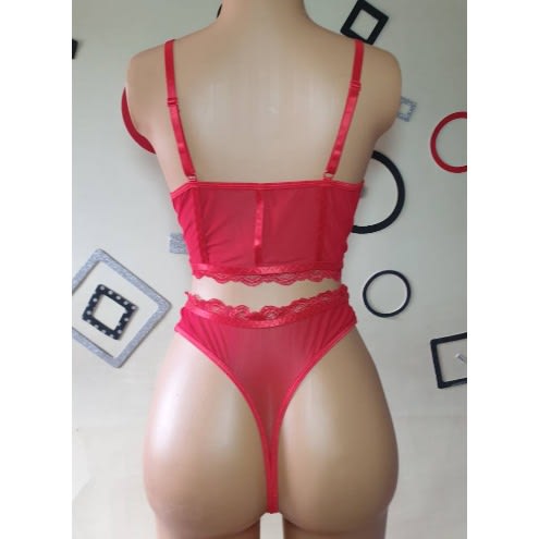 Ladies' Exotic Lingerie - Red