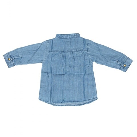 Baby Girl's Soft Denim T-Shirt