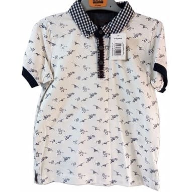 Checkered Collar Tshirt