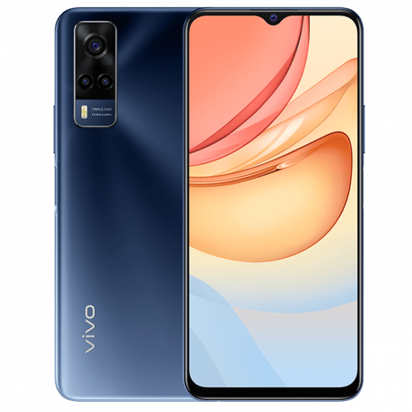 Vivo Y53s- 6.58" Fhd+water Drop Screen-128gb+8gb-5000mah- (td-blk)