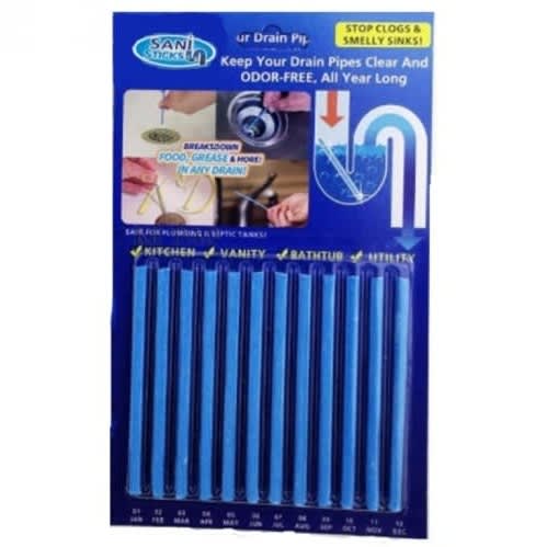 Odor-free & Drain Cleaner Sani Sticks