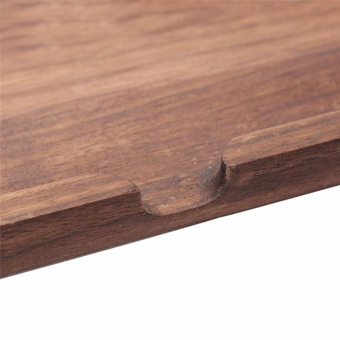 Wood Rolling Tray Durable Walnut Wood Tobacco Tray For Tobacco Herb