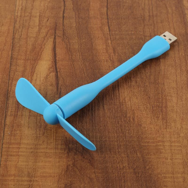 Fan USB And PC Power Portable Flexible Desktop Laptop Cooling Mini Fan 1PC Consumption Power Radiator Removable Low Mini Small