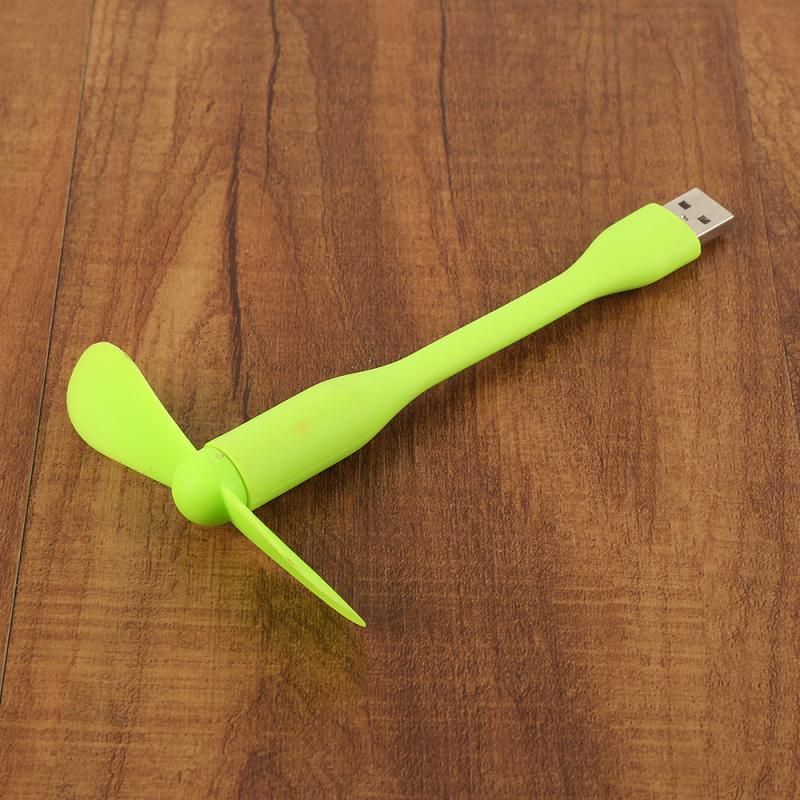 Fan USB And PC Power Portable Flexible Desktop Laptop Cooling Mini Fan 1PC Consumption Power Radiator Removable Low Mini Small