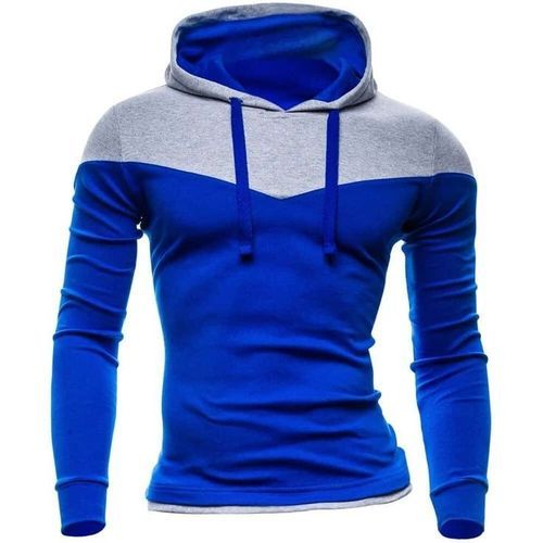 New  Blue Hoodies For Men Sweatshirt