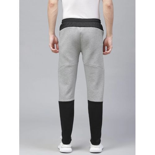 Men's  Design Joggers-Ash/ Black