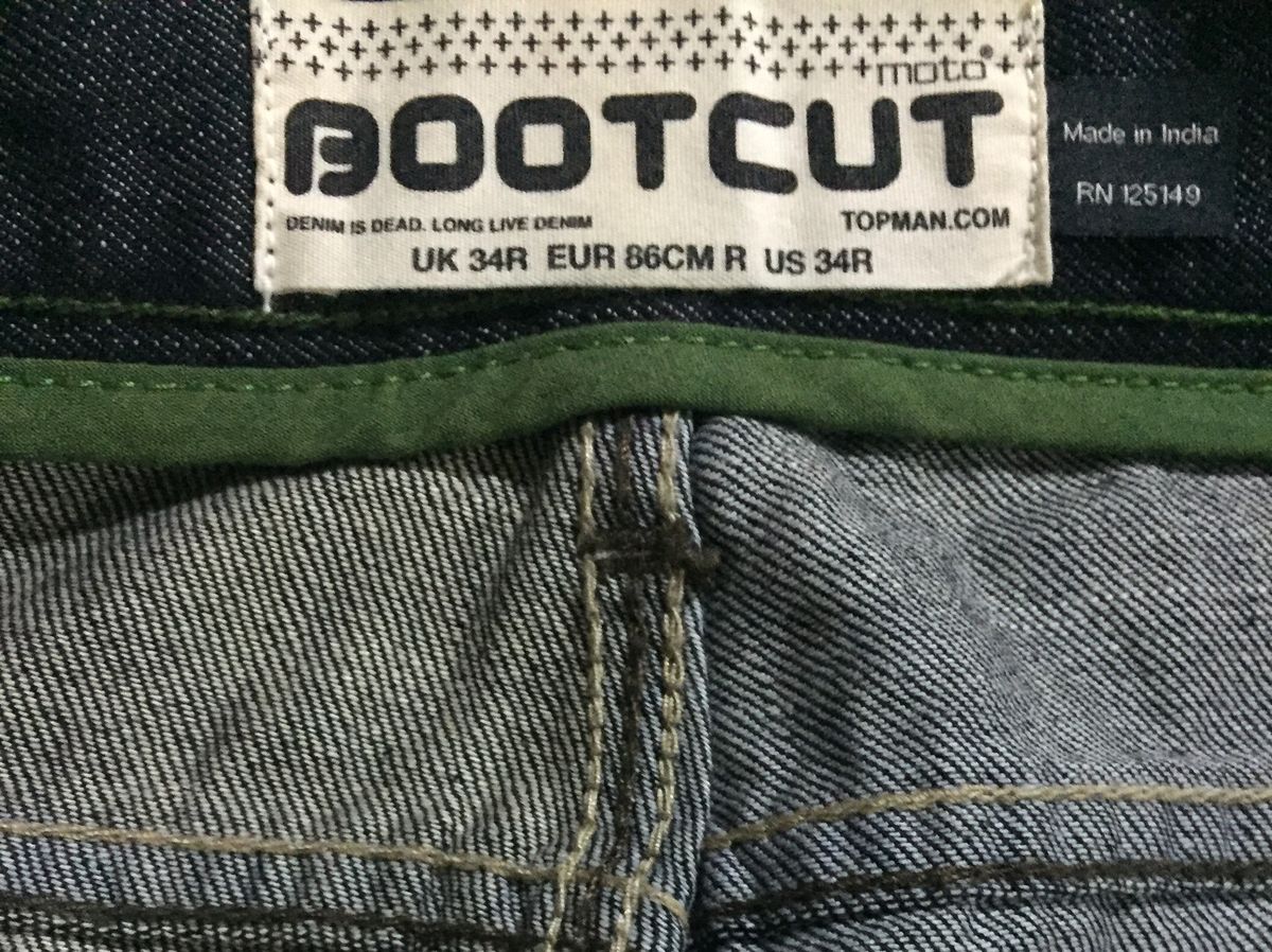 Men's Boot Cut Fit Jeans Pants