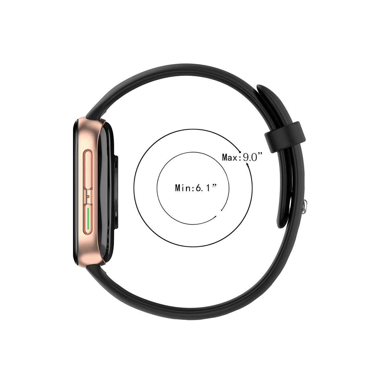 Soft Silicone Watch Strap For Oppo Watch 41mm 46mm