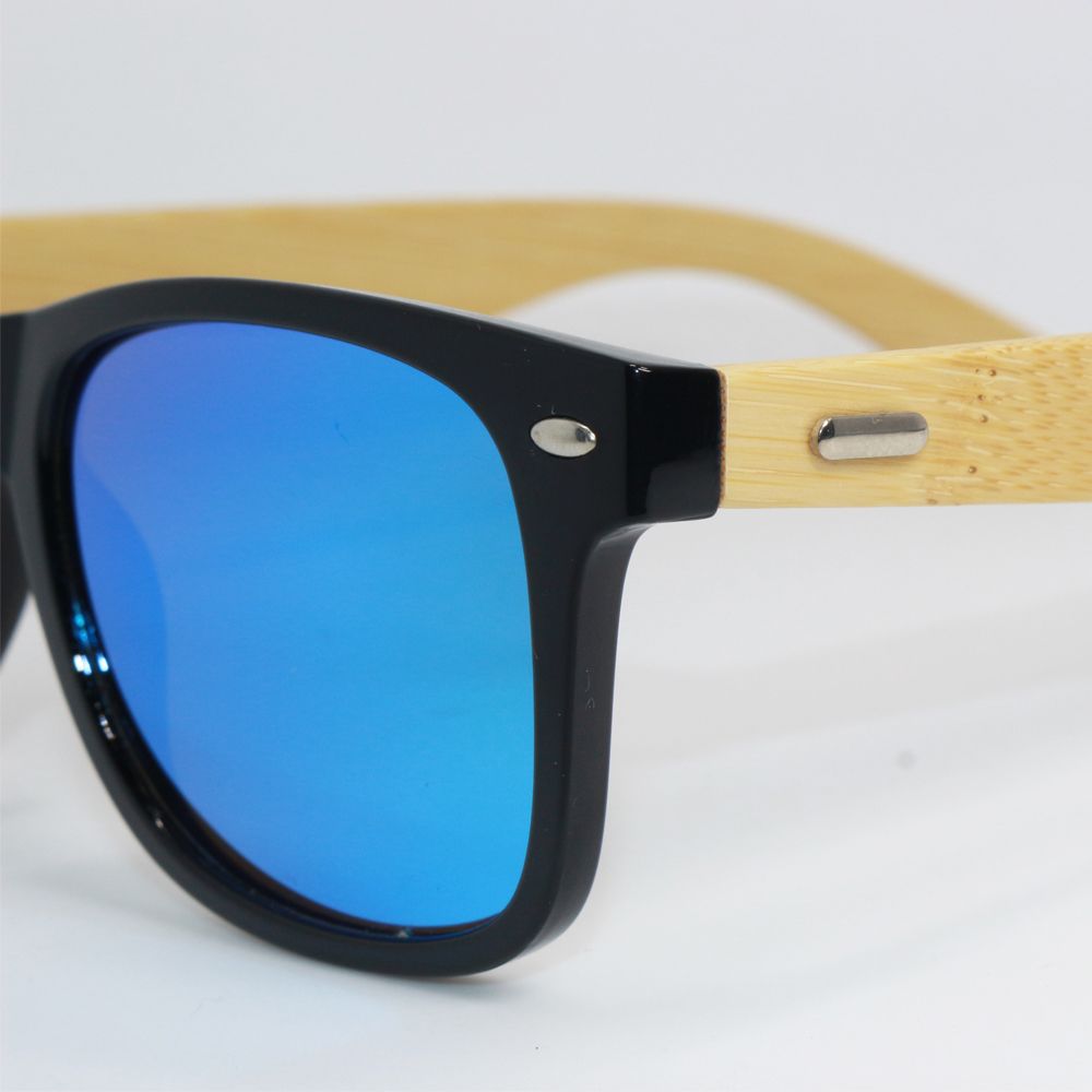 2018 New Brand Polarized Bamboo Glasses Men Women