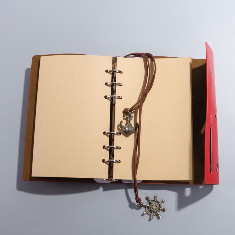 Travel Notepad Retro Pirate Book A5A6A7 Loose-leaf Notebook