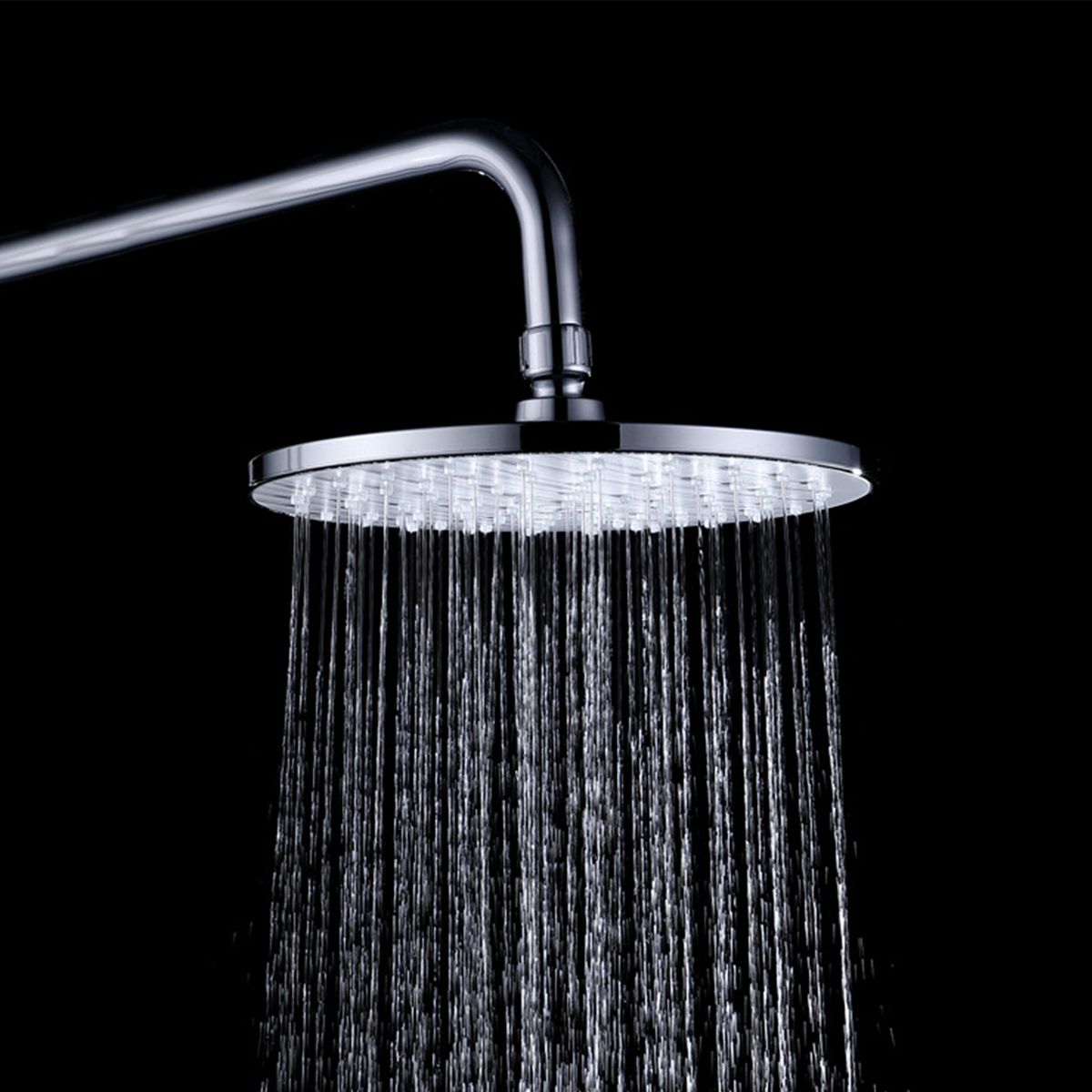 9 Inch Round Rain Showerhead G1/2 High Pressure Shower Head