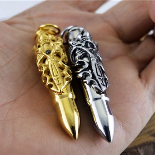 Sutra Titanium Amulet Luck Charm Talisman Amulet Pendant