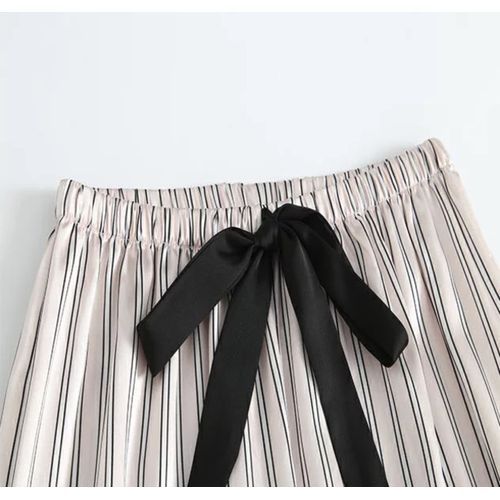 Women's 3Piece Sexy Girls Sleepwear Striped Loungewear Nightwear