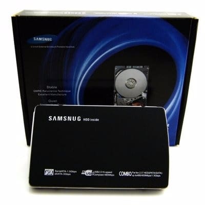 USB 2.0 SATA HDD Case Enclosure - 2.5-Inch