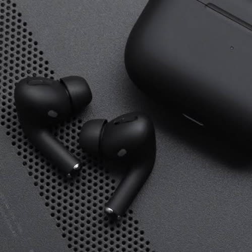 Bluetooth Wireless Earbuds Using Fingerprint - Black