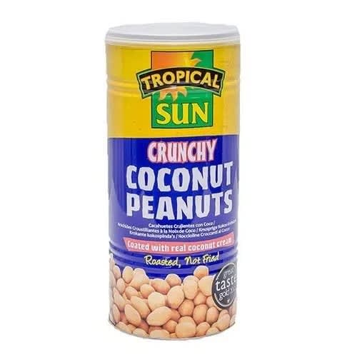 Tropical Sun Crunchy Coconut Peanuts 330g - Pack Of 3